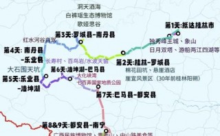 广西旅游攻略路线最佳路线是什么？广西旅游攻略路线最佳路线是什么呢？