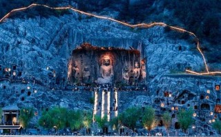 龙门石窟旅游攻略怎么画，龙门石窟画作？