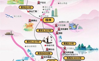 桂林旅游详细路线，桂林旅游路线图手绘简单