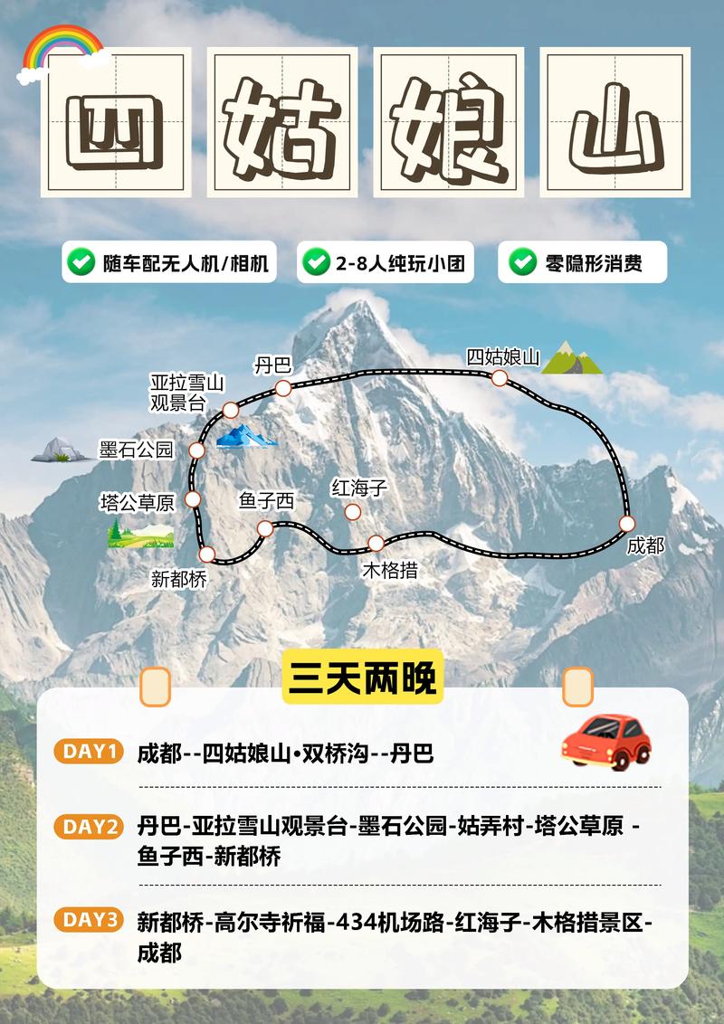 四川境内旅游景点二日游攻略?四川旅游2日游?-第2张图片-诗丽旅游网 四川境内旅游景点二日游攻略?四川旅游2日游?-第2张图片-诗丽旅游网