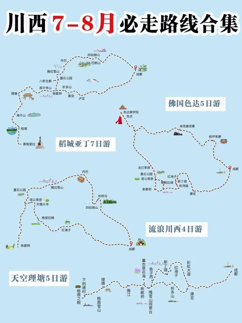 四川旅游路线安排表最新,四川旅行路线图-第4张图片-诗丽旅游网 四川旅游路线安排表最新,四川旅行路线图-第4张图片-诗丽旅游网