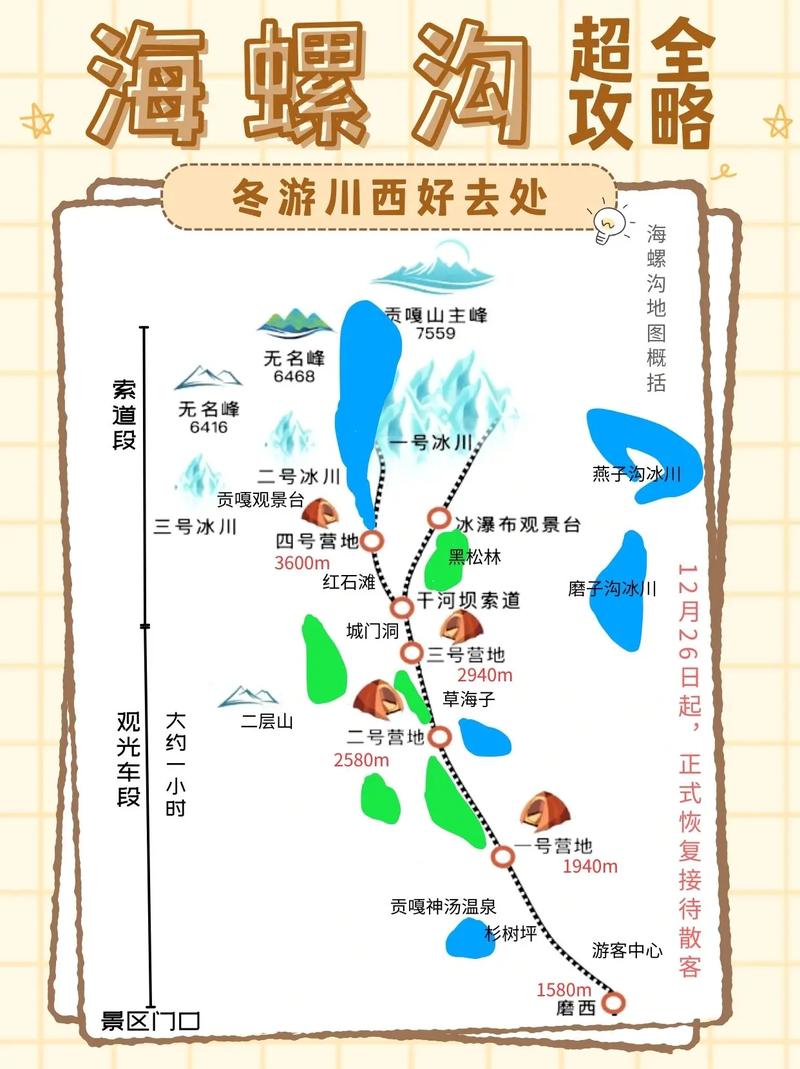 海螺沟景区攻略,海螺沟景区门票费用-第4张图片-诗丽旅游网 海螺沟景区攻略,海螺沟景区门票费用-第4张图片-诗丽旅游网