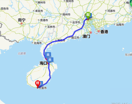 广州到三亚攻略路线,广州到三亚自驾游最佳路线图?-第1张图片-诗丽旅游网 广州到三亚攻略路线,广州到三亚自驾游最佳路线图?-第1张图片-诗丽旅游网