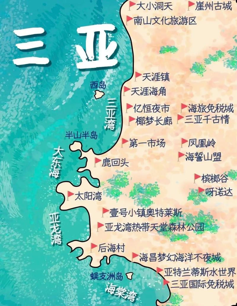 三亚旅游攻略路线,海南三亚旅游攻略自由行最佳线路?-第2张图片-诗丽旅游网 三亚旅游攻略路线,海南三亚旅游攻略自由行最佳线路?-第2张图片-诗丽旅游网