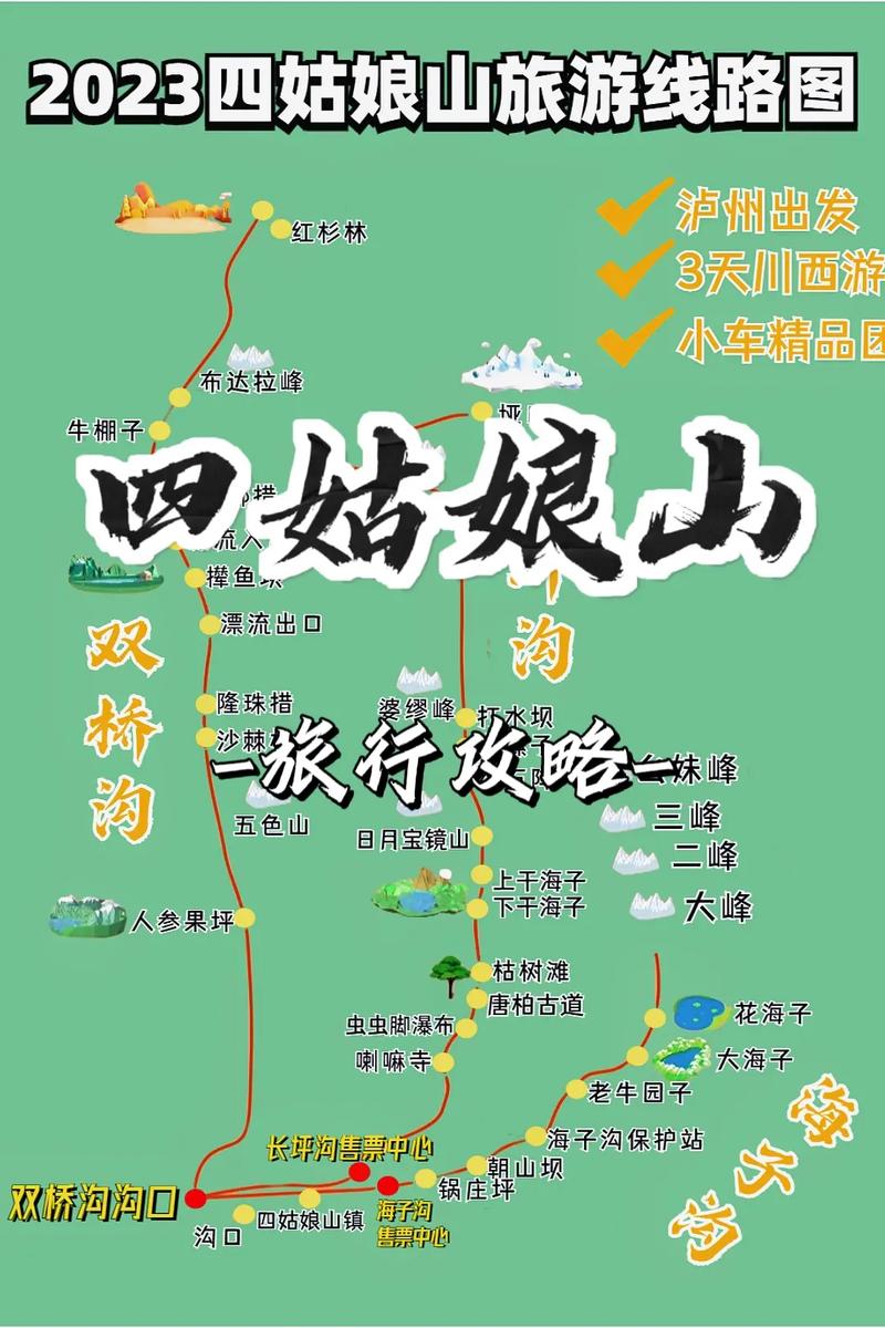 四姑娘山徒步线路,四姑娘山徒步穿越路线?-第4张图片-诗丽旅游网 四姑娘山徒步线路,四姑娘山徒步穿越路线?-第4张图片-诗丽旅游网