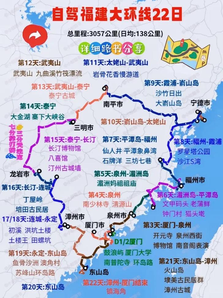 福建游玩攻略自驾游路线,福建旅游前十必去景区自驾游线路图-第1张图片-诗丽旅游网 福建游玩攻略自驾游路线,福建旅游前十必去景区自驾游线路图-第1张图片-诗丽旅游网