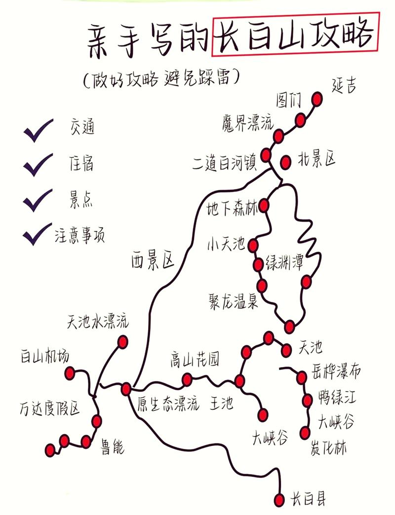 长白山景区旅游路线,长白山旅游线路图?-第4张图片-诗丽旅游网 长白山景区旅游路线,长白山旅游线路图?-第4张图片-诗丽旅游网