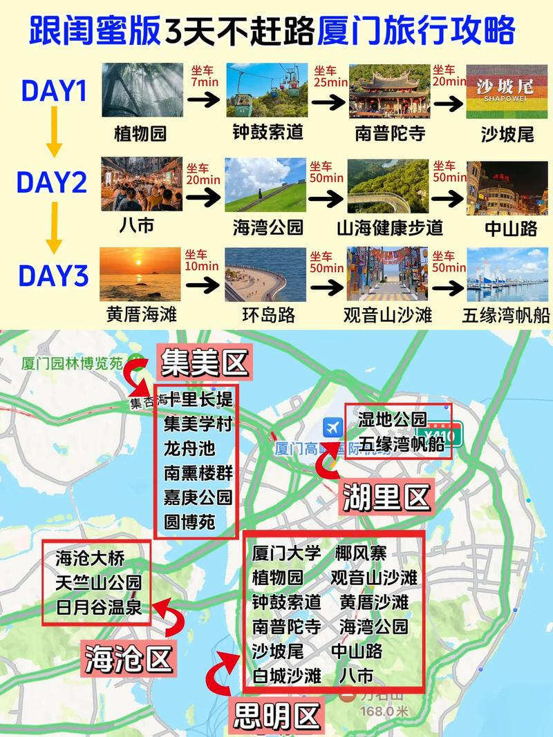 去厦门旅游路线怎么安排最合理?去厦门旅游路线怎么安排最合理不跟团游?-第3张图片-诗丽旅游网 去厦门旅游路线怎么安排最合理?去厦门旅游路线怎么安排最合理不跟团游?-第3张图片-诗丽旅游网