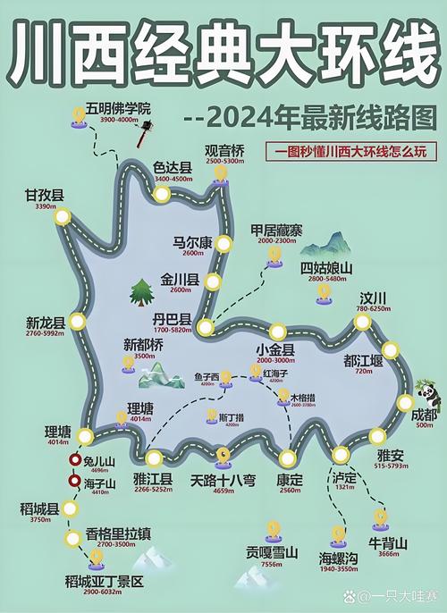四川旅游路线攻略大全,四川旅游最佳路线地图-第3张图片-诗丽旅游网 四川旅游路线攻略大全,四川旅游最佳路线地图-第3张图片-诗丽旅游网