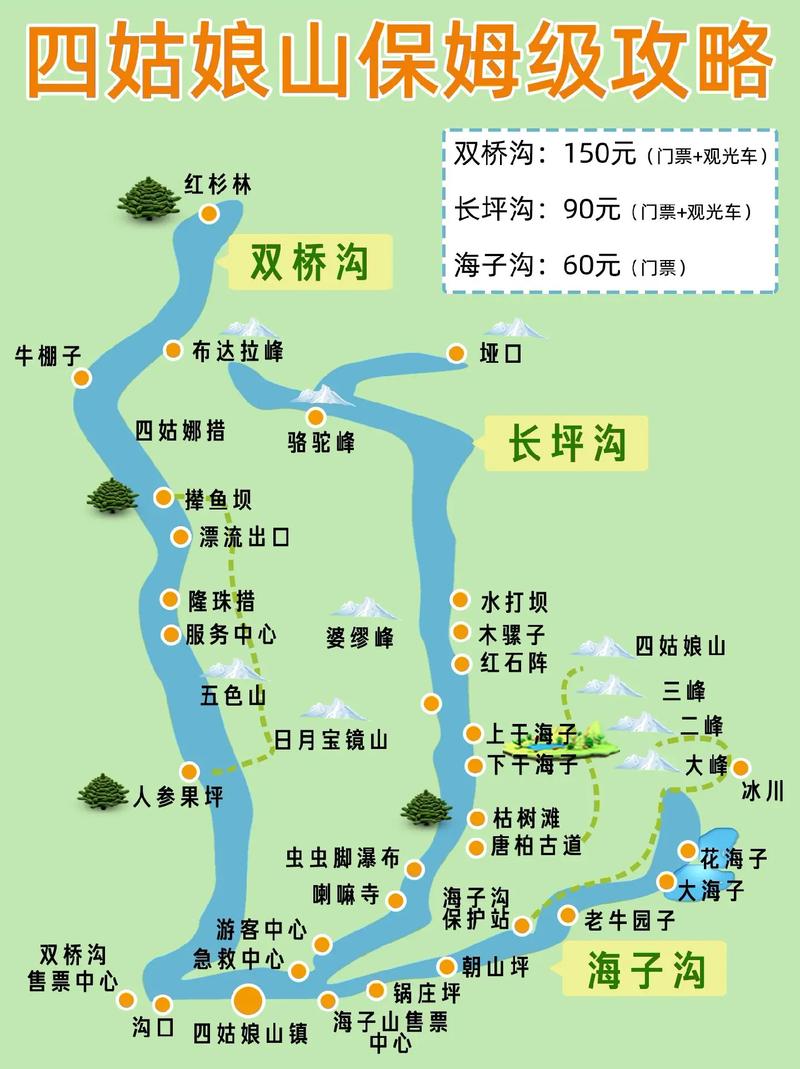 四姑娘山景区景点攻略,四姑娘山好玩吗,门票多少钱-第3张图片-诗丽旅游网 四姑娘山景区景点攻略,四姑娘山好玩吗,门票多少钱-第3张图片-诗丽旅游网