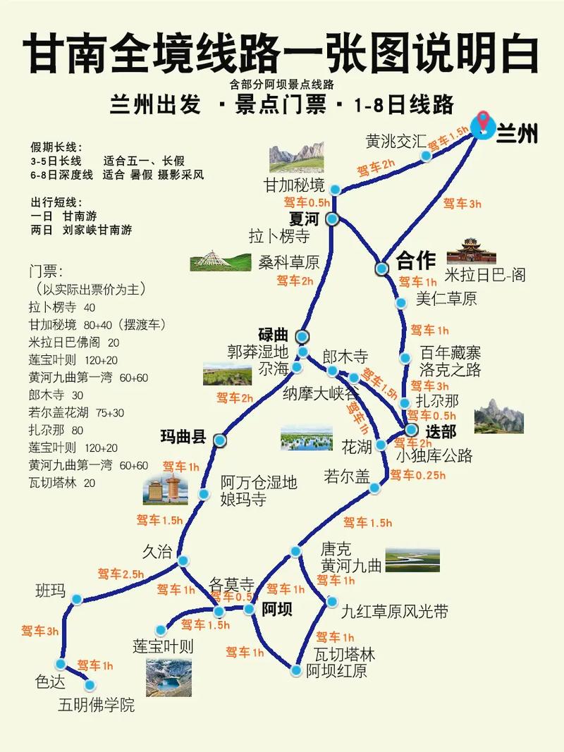 甘南旅游主要路线?甘南旅游路线攻略西安出发?-第4张图片-诗丽旅游网 甘南旅游主要路线?甘南旅游路线攻略西安出发?-第4张图片-诗丽旅游网