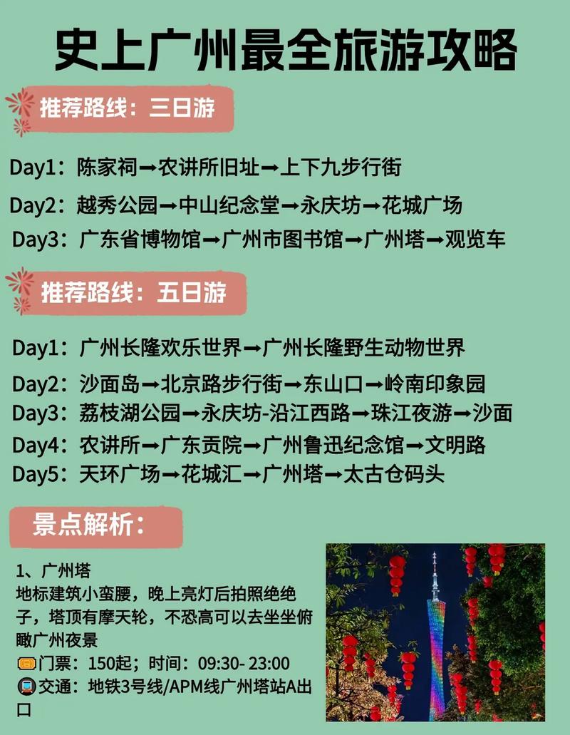 广州5日游路线推荐,广州5日游路线推荐一下-第6张图片-诗丽旅游网 广州5日游路线推荐,广州5日游路线推荐一下-第6张图片-诗丽旅游网
