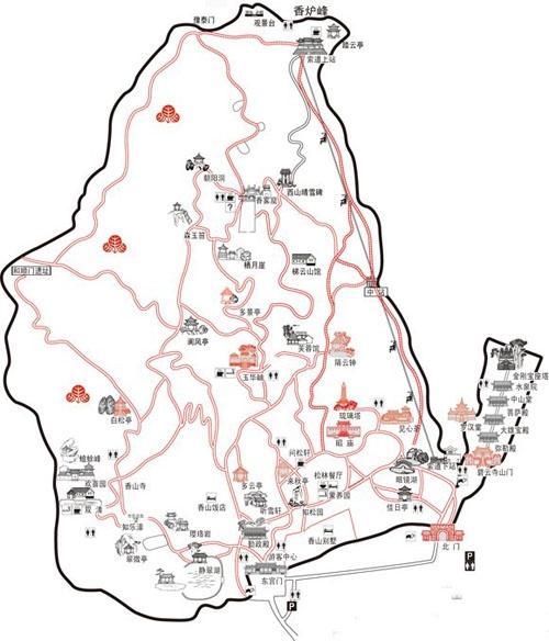 香山公园推荐路线?香山公园路线三条?-第2张图片-诗丽旅游网 香山公园推荐路线?香山公园路线三条?-第2张图片-诗丽旅游网