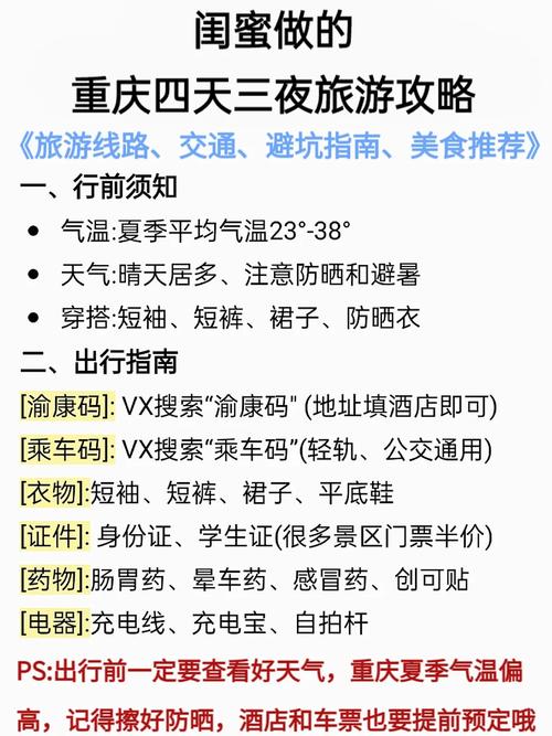 重庆四天三晚旅游攻略?重庆4天3晚旅游具体攻略?-第3张图片-诗丽旅游网 重庆四天三晚旅游攻略?重庆4天3晚旅游具体攻略?-第3张图片-诗丽旅游网