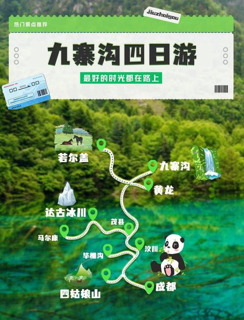 九寨沟自由行三日游精华攻略，九寨沟三日游路线-第2张图片-诗丽旅游网